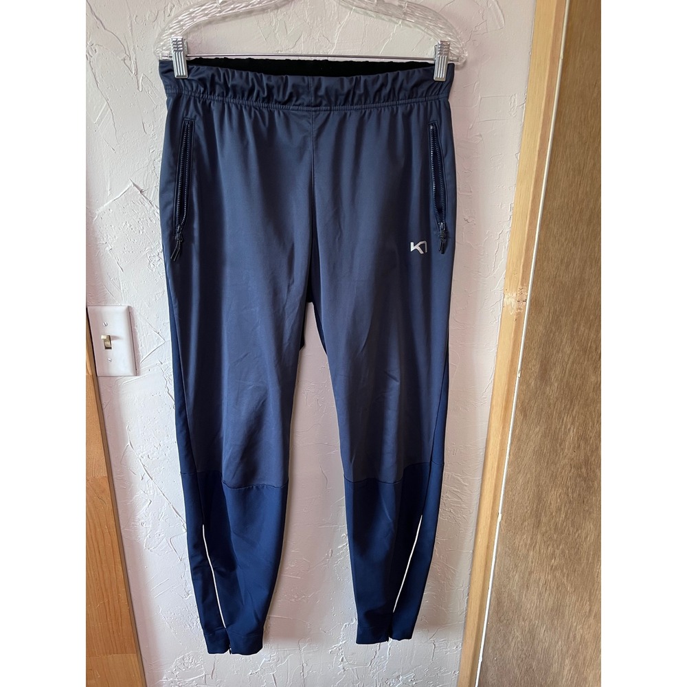 Kari Traa Ane Hiking Pants Navy Blue Technical Jogger Trousers Womens Size M
